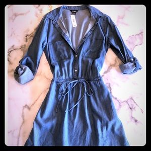 Denim dress